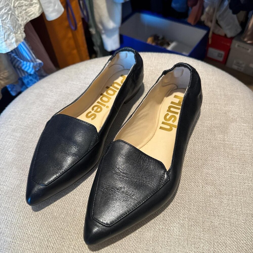 Hush Puppies Women's Black Loafers